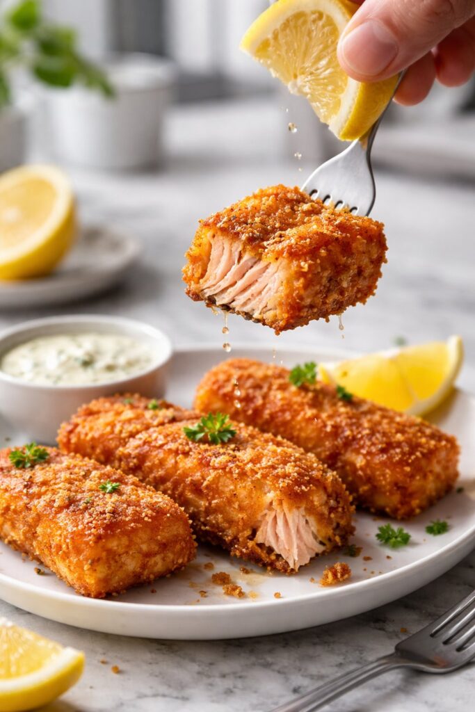 Deep Fried Salmon Recipe