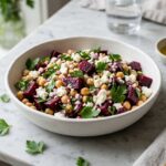 Chickpea Beet and Feta Salad Recipe