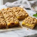 Lemon Oatmeal Crumble Bars Recipe