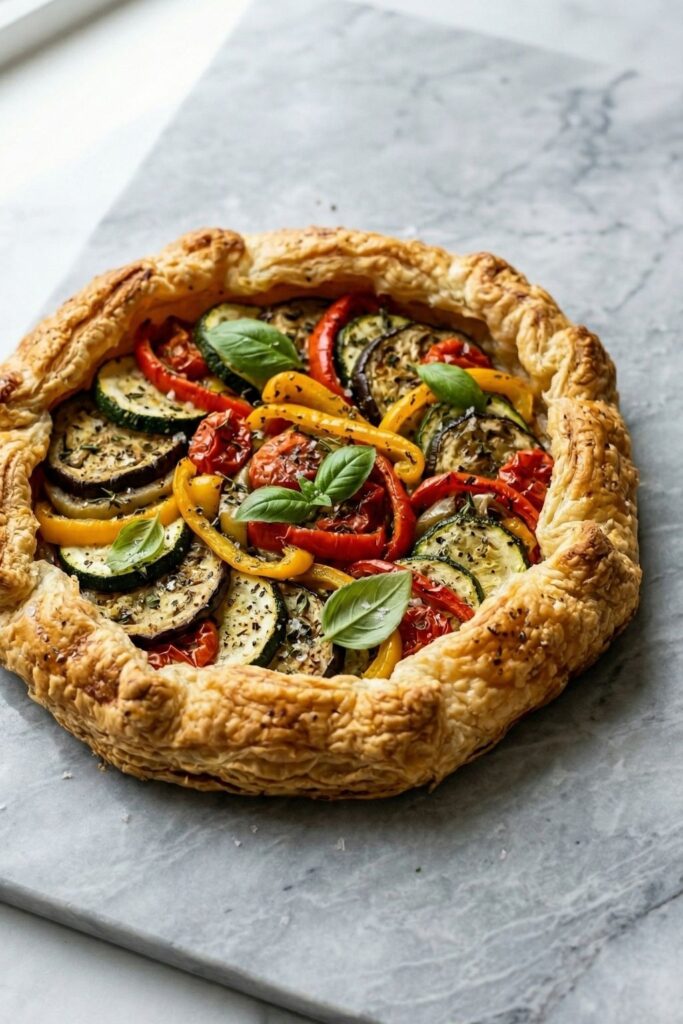 Mediterranean Vegetable Galette Recipe