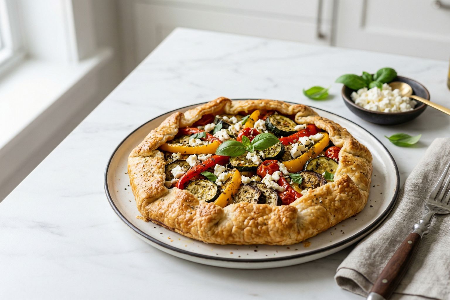 Mediterranean Vegetable Galette Recipe