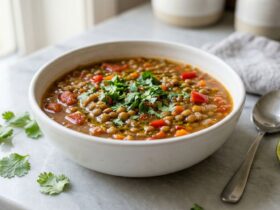 Mexican Lentil Soup Recipe