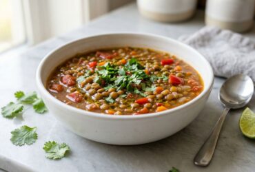 Mexican Lentil Soup Recipe