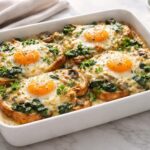 Baked Eggs Napoleon Recipe
