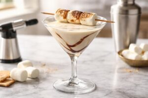 Toasted Marshmallow Martini Recipe