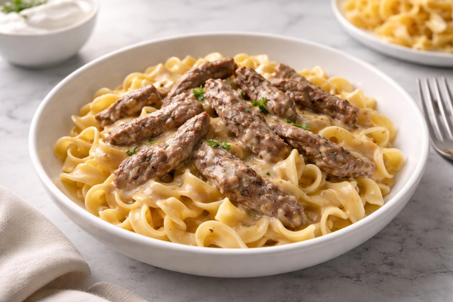 Beef Stroganoff Without Mushrooms Recipe