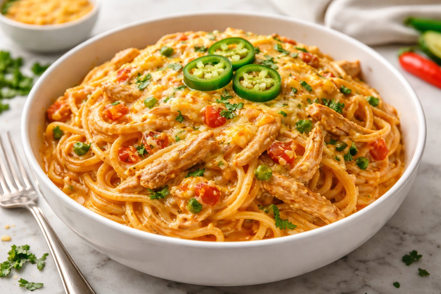 Mexican Chicken Spaghetti Recipe