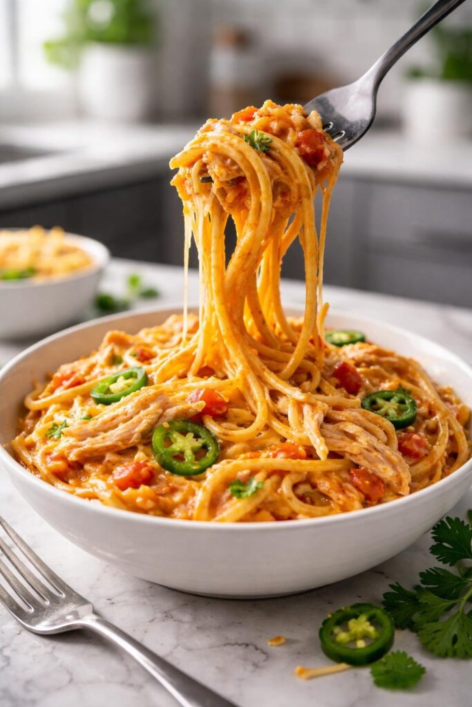 Mexican Chicken Spaghetti Recipe