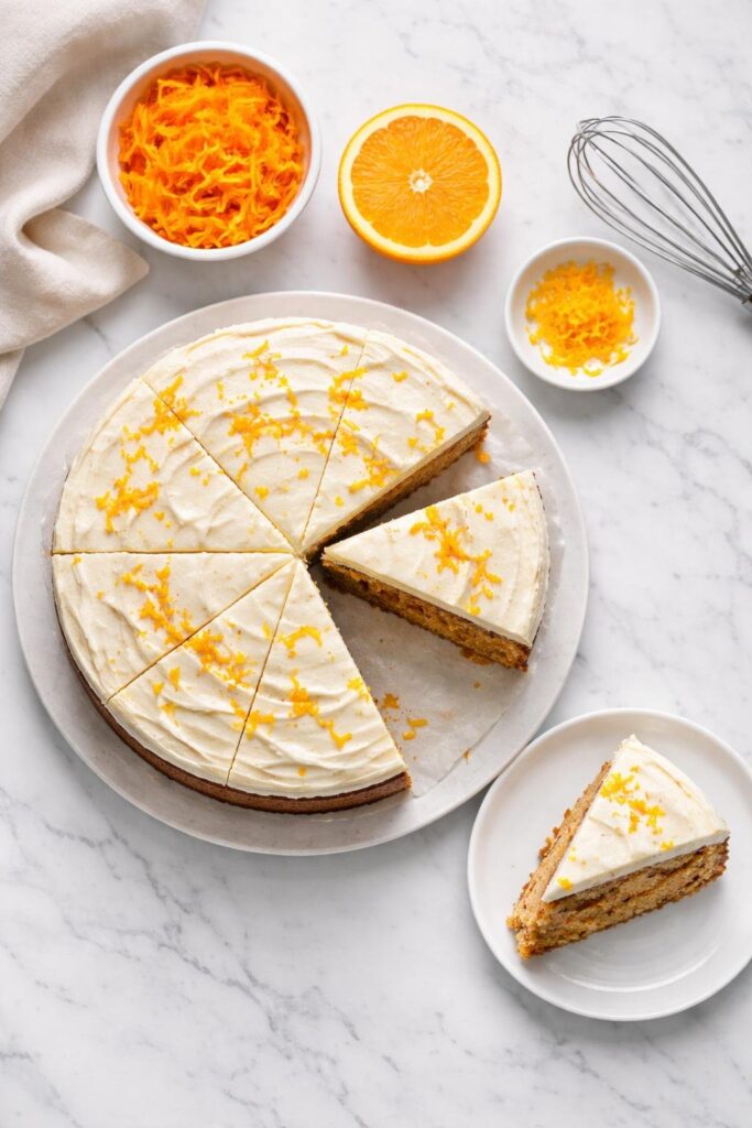Carrot & Orange Dream Cake Recipe