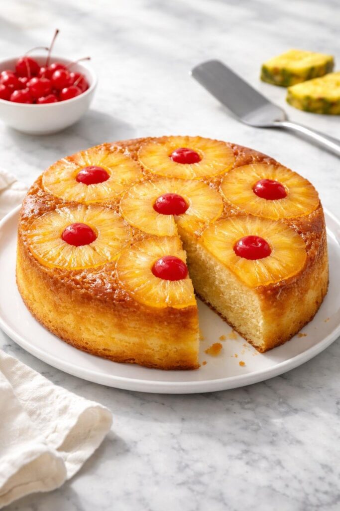 Pineapple Upside Down Cake with Box Cake Recipe