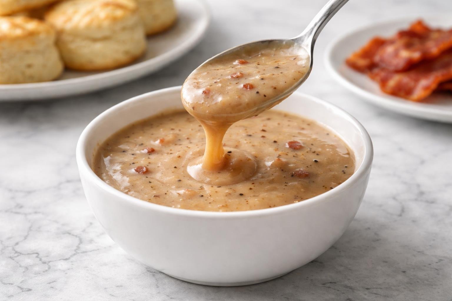 Bacon Grease Gravy Recipe