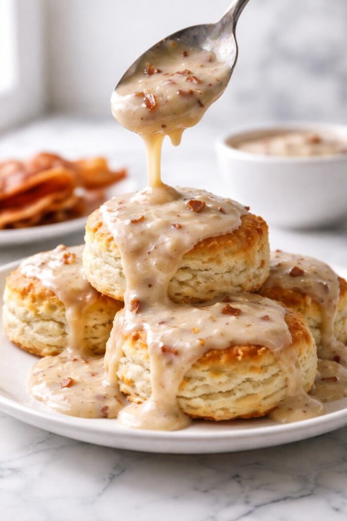 Bacon Grease Gravy Recipe