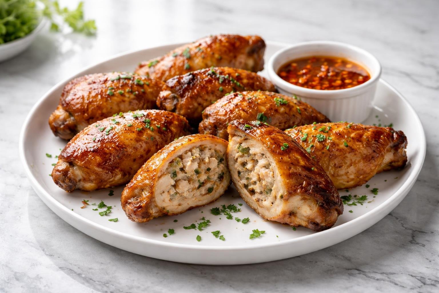 Stuffed Chicken Wings Recipe