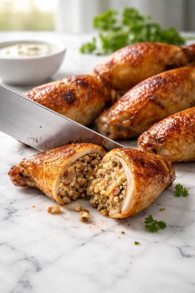 Stuffed Chicken Wings Recipe