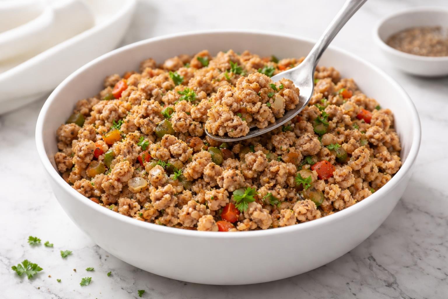Seasoned Ground Turkey Recipe