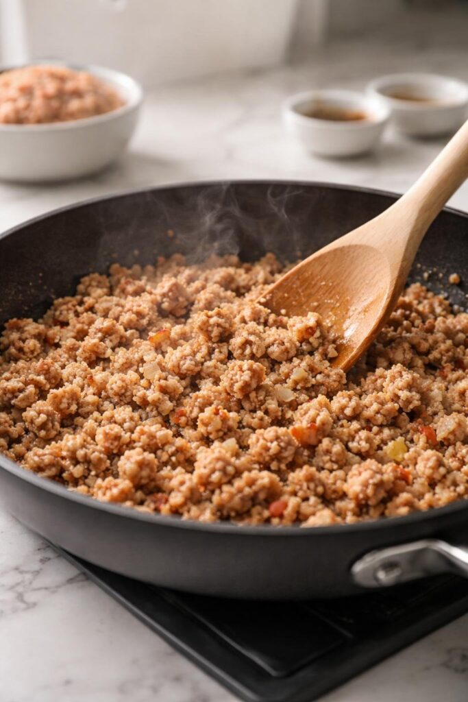 Seasoned Ground Turkey Recipe