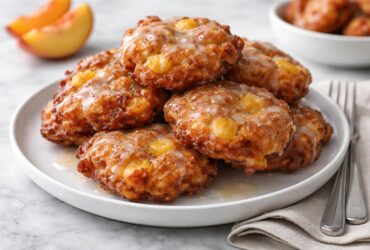Fresh Peach Fritters Recipe