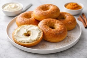 Pumpkin Spice Bagels Recipe