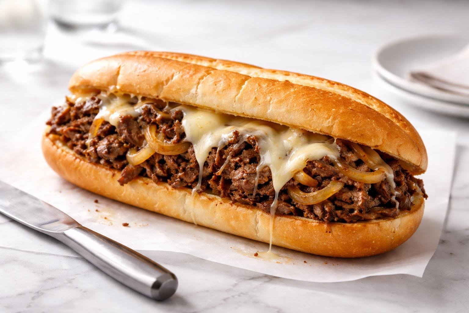 Philly Cheese Steak Sandwich Recipe