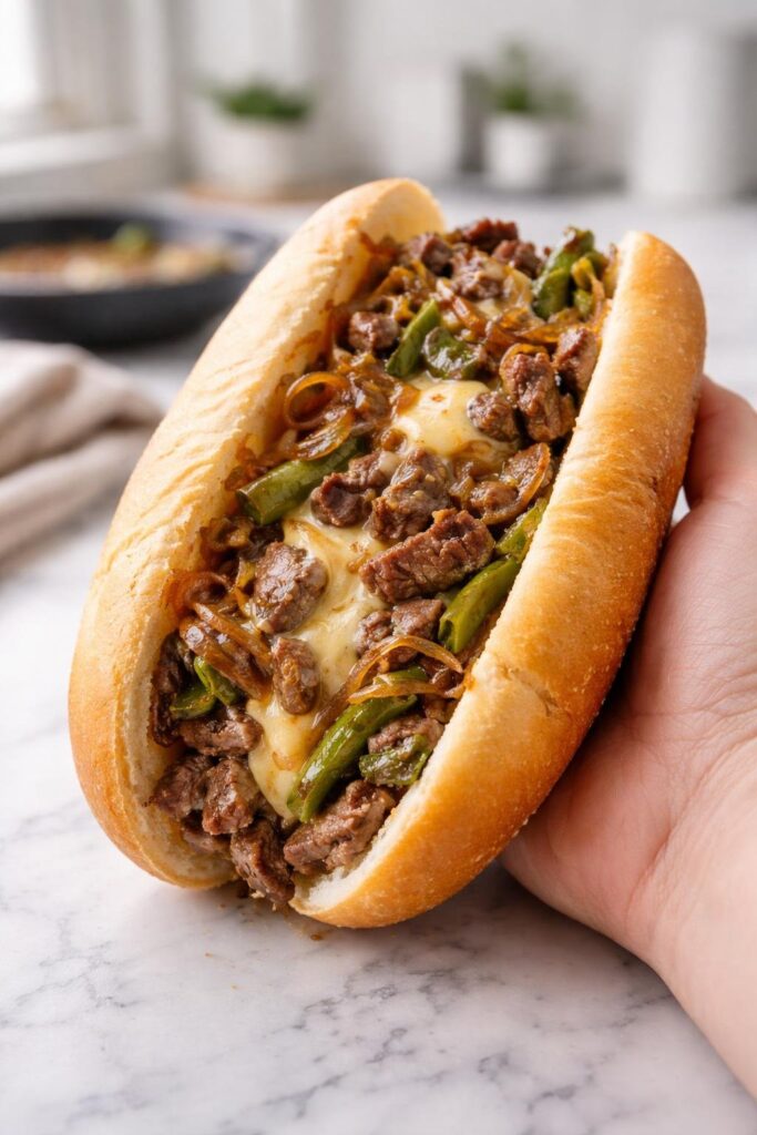 Philly Cheese Steak Sandwich Recipe