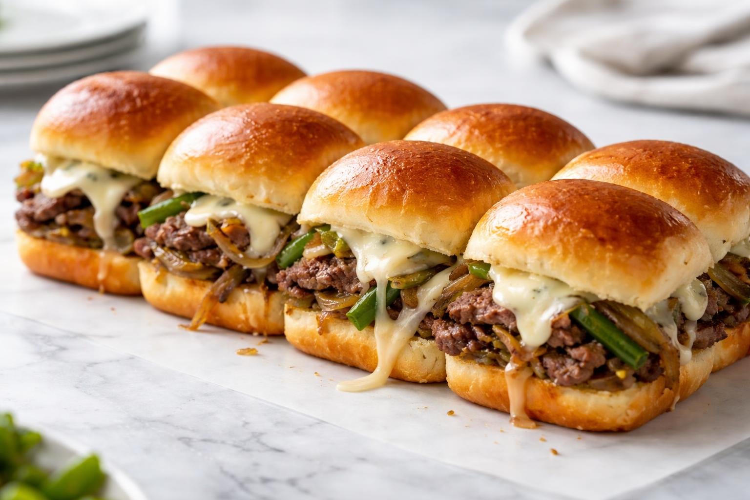 Pioneer Woman Philly Cheesesteak Sliders Recipe