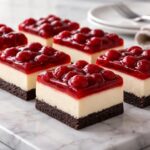 Black Forest Cheesecake Delight Bars Recipe