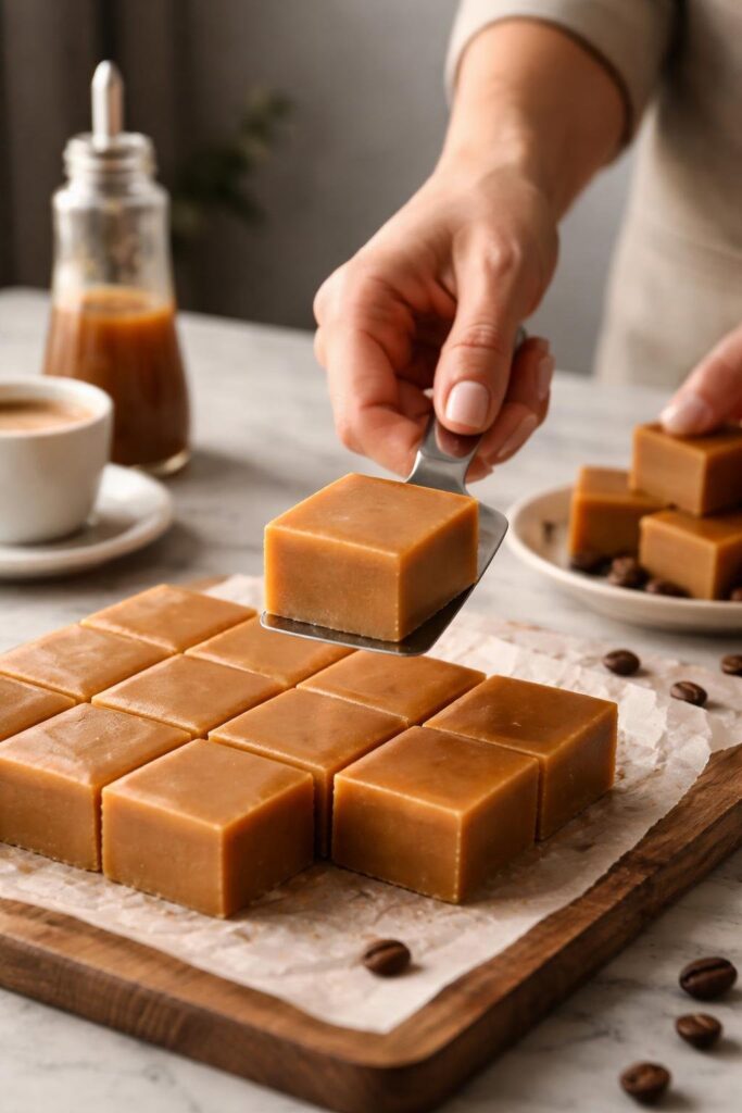 Caramel Coffee Fudge Recipe