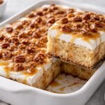 Butter Pecan Praline Poke Cake Recipe