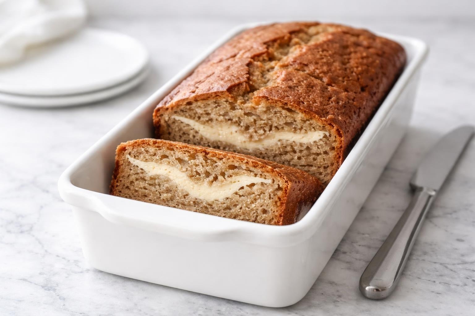 Cream Cheese Banana Bread Recipe