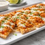 Buffalo Chicken Flatbread Recipe