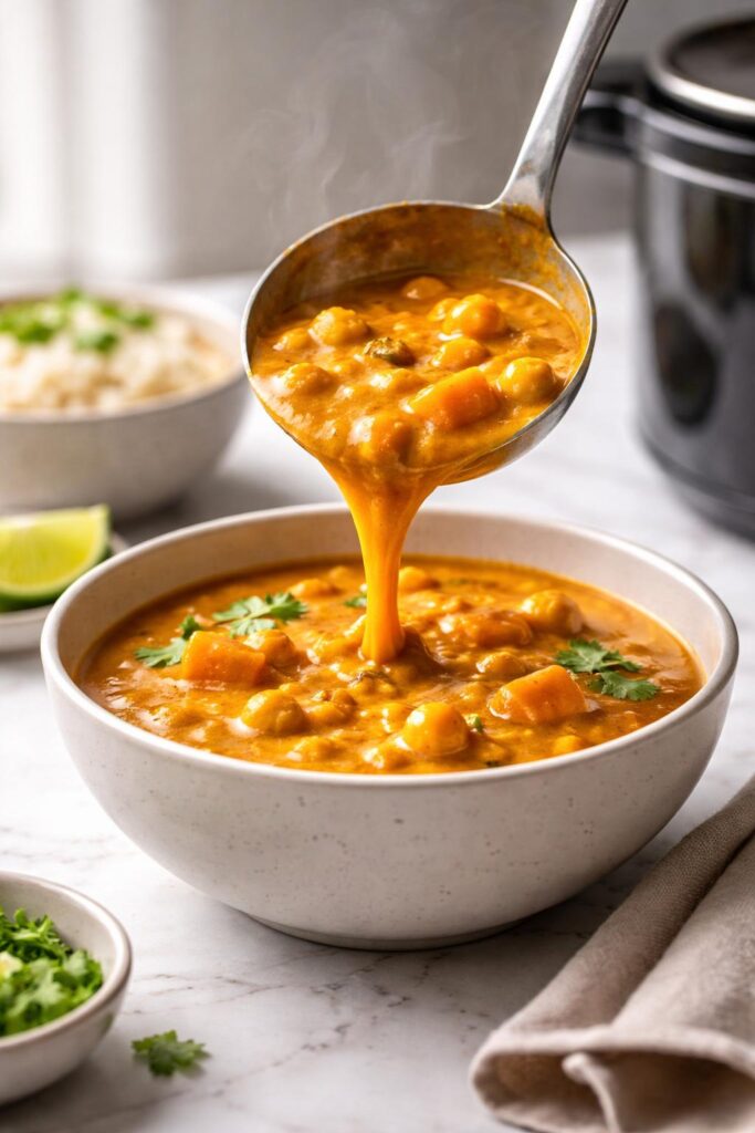 Slow Cooker Vegan Pumpkin Curry Recipe