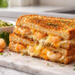 Garlic Bread Shrimp Grilled Cheese Recipe