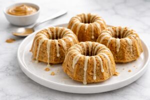 Peanut Butter Bundt Cakes for Dogs