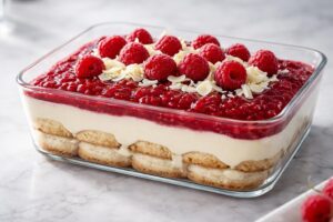 White Chocolate Raspberry Tiramisu Recipe
