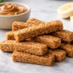 Banana and Peanut Butter Chew Sticks for Dogs