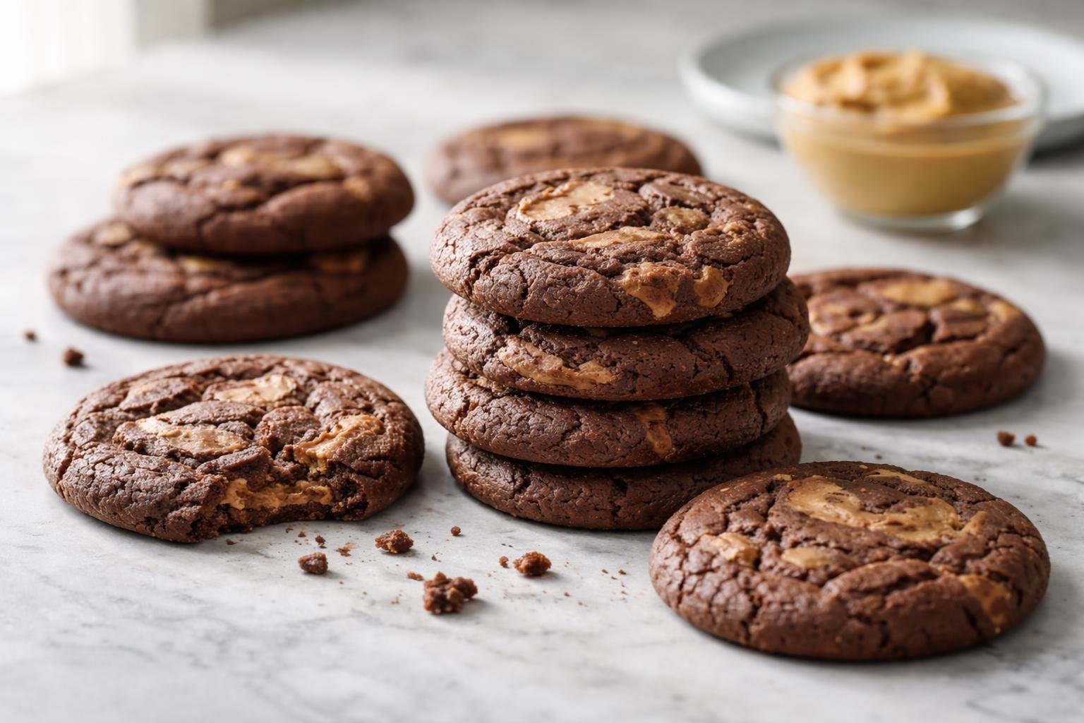 Chocolate Peanut Butter Cookies Recipe