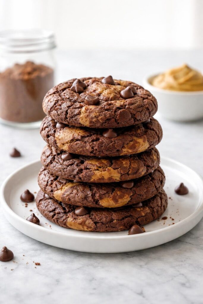 Chocolate Peanut Butter Cookies Recipe