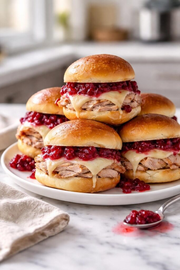 Cranberry Turkey Sliders Recipe