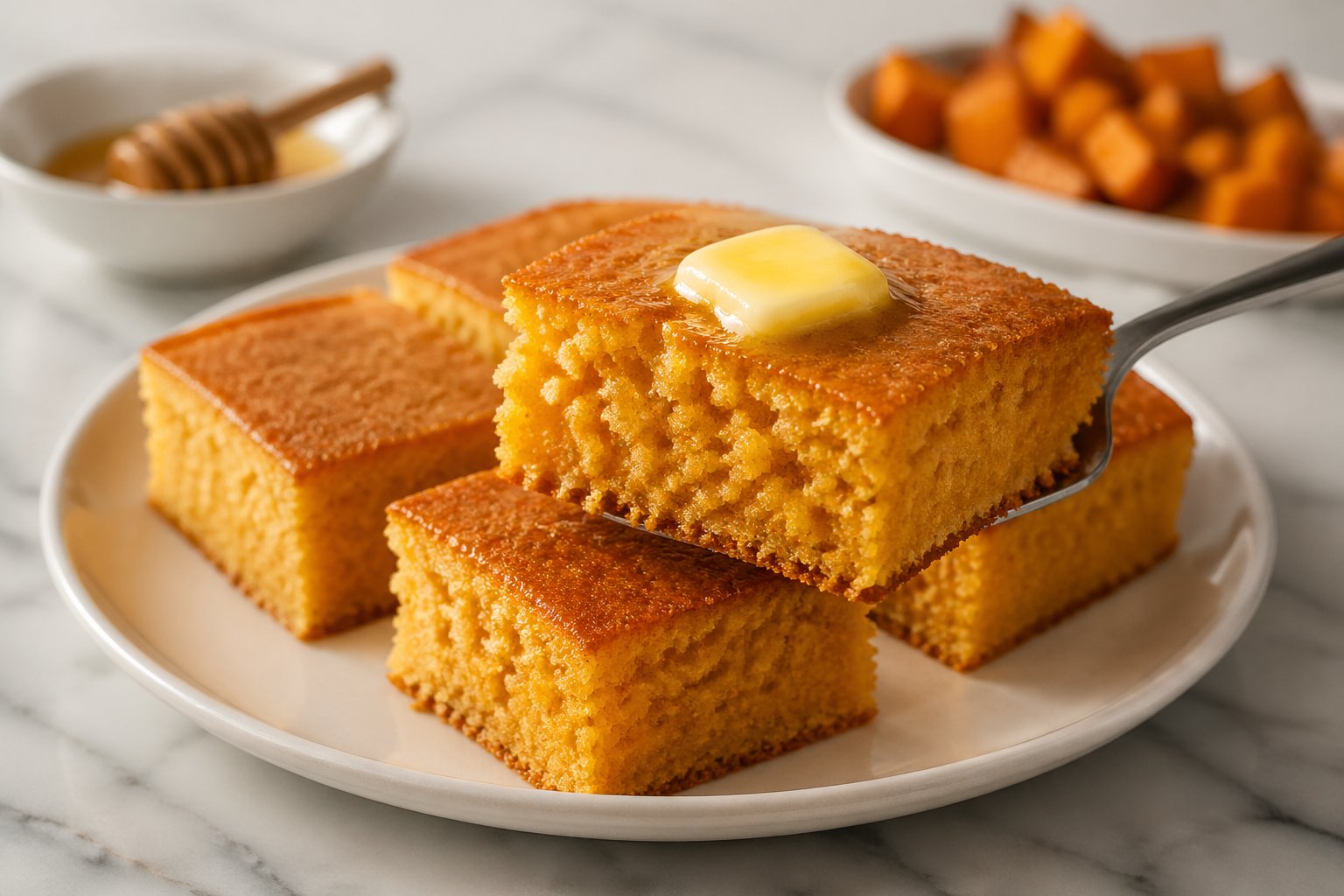Sweet Potato Cornbread Recipe