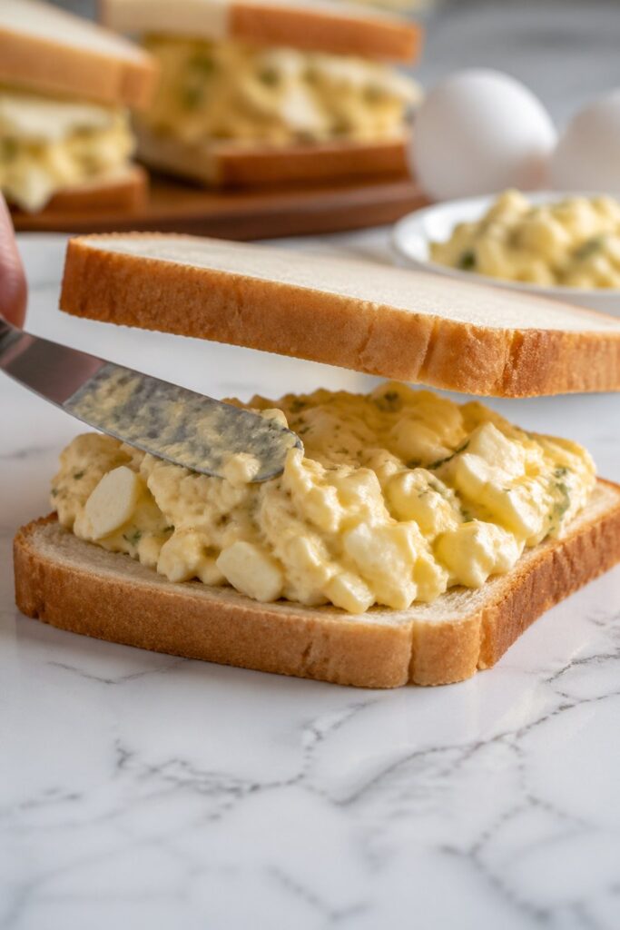 Deluxe Egg Salad Sandwich Recipe