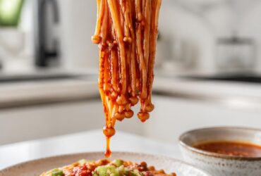Spicy Enoki Mushroom Recipe
