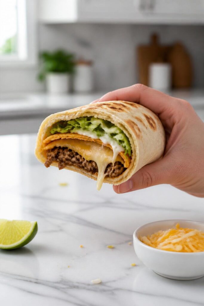 Cheesy Gordita Crunch Recipe