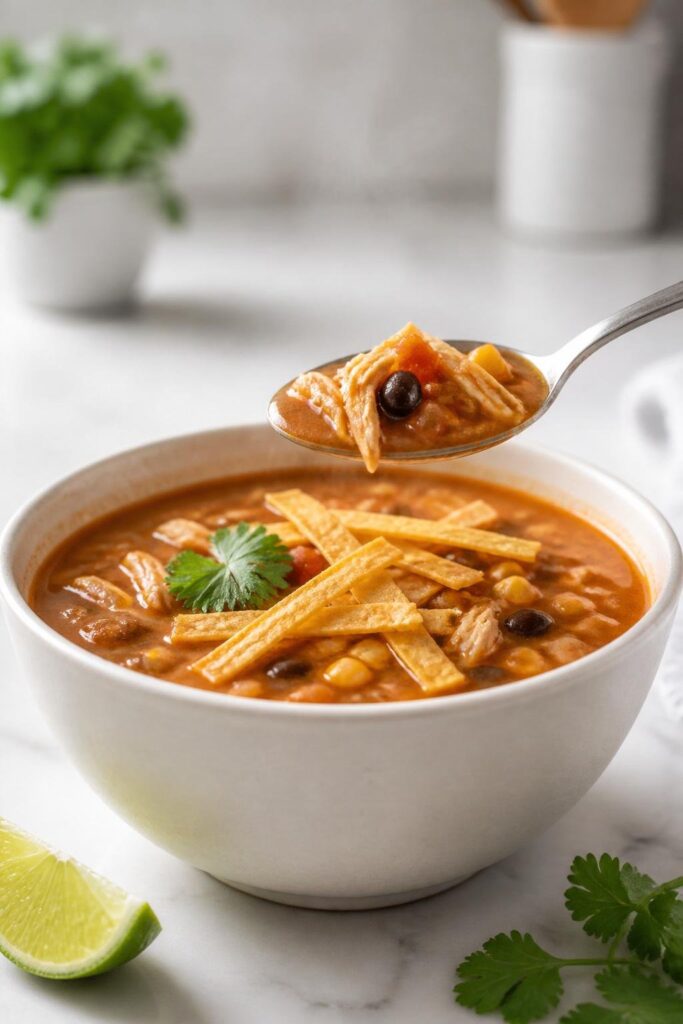 Campbell’s Chicken Tortilla Soup Recipe