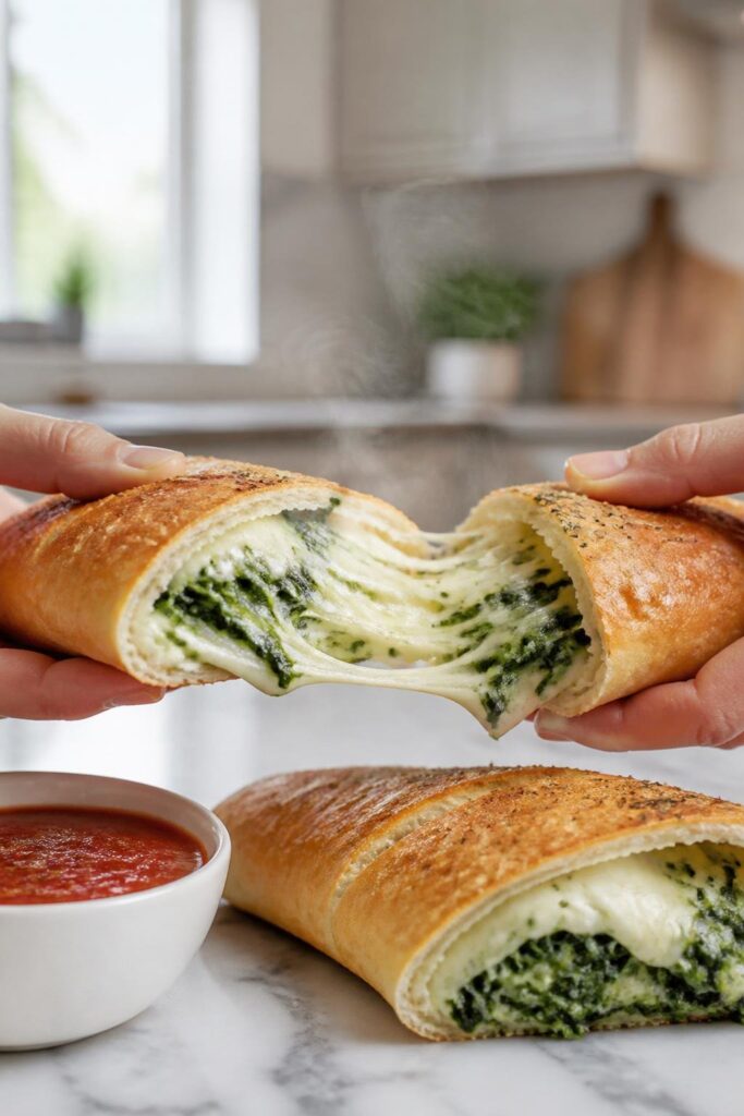Sbarro Spinach and Cheese Stromboli Recipe