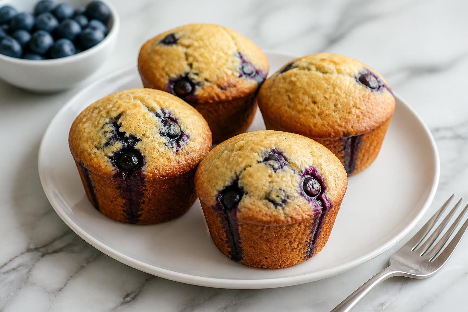 Dairy-Free Blueberry Muffins Recipe