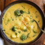 Broccoli Potato Cheese Soup Recipe