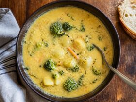 Broccoli Potato Cheese Soup Recipe