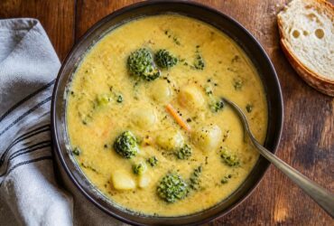 Broccoli Potato Cheese Soup Recipe
