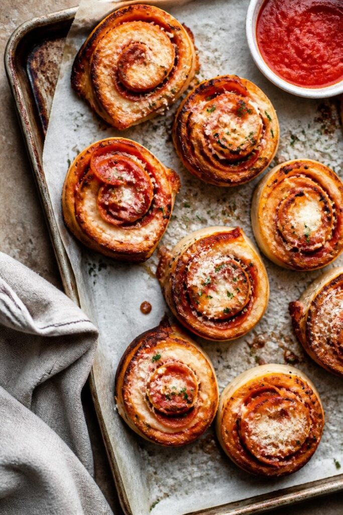 Pepperoni Pizza Rolls Recipe