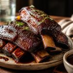 Sweet Grilled BBQ Beef Short Ribs Recipe